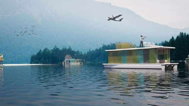 Πλωτό σπίτι για οικο-τουρισμό