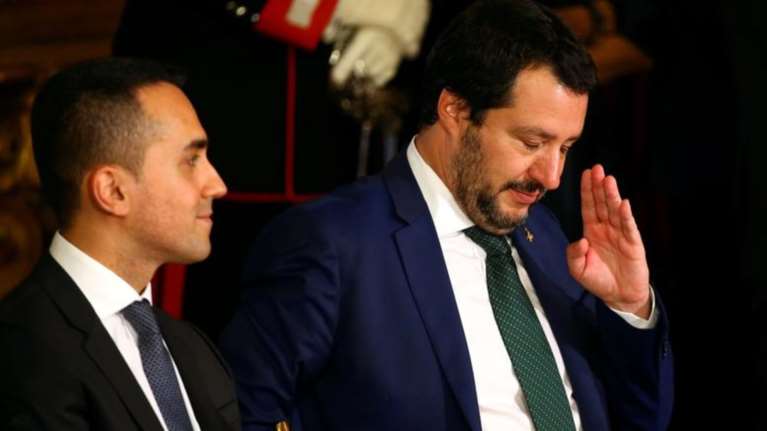 Σε «λύση κοινής λογικής» κατέληξαν Ντι Μάιο και Ματεό Σαλβίνι