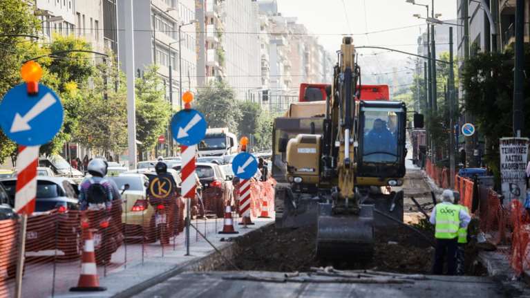 Τι λέει η Περιφέρεια Αττικής για τα έργα στη Λεωφόρο Συγγρού