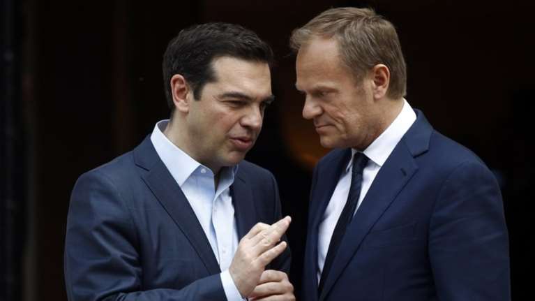 Απερίφραστη καταδίκη της Τουρκίας ζήτησε ο Τσίπρας από τον Τουσκ