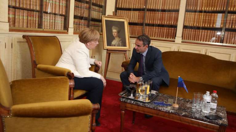 Με Μέρκελ, Αναστασιάδη και Βέμπερ συναντήθηκε ο Κ. Μητσοτάκης