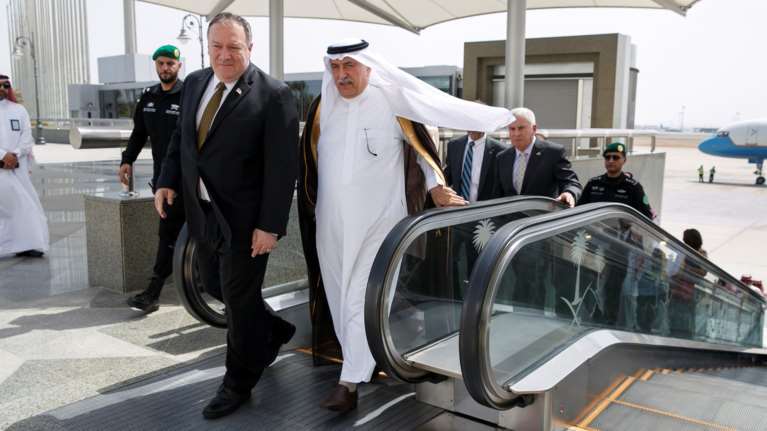 Στην Τζέντα ο ΥΠΕΞ των ΗΠΑ Πομπέο για διαβουλεύσεις