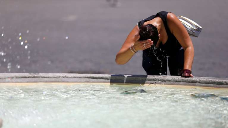 Προ των Ευρωπαϊκών πυλών ο καύσωνας - Θερμοκρασίες ρεκόρ