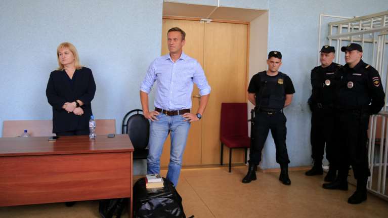 Στη φυλακή για 10 ημέρες ο ηγέτης της αντιπολίτευσης, Αλεξέι Ναβάλνι