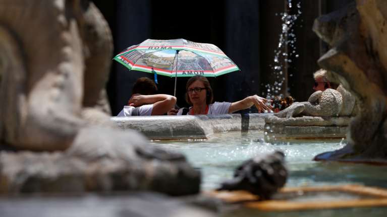 «Ψήνεται» η Ευρώπη - 45άρια στον γαλλικό Νότο