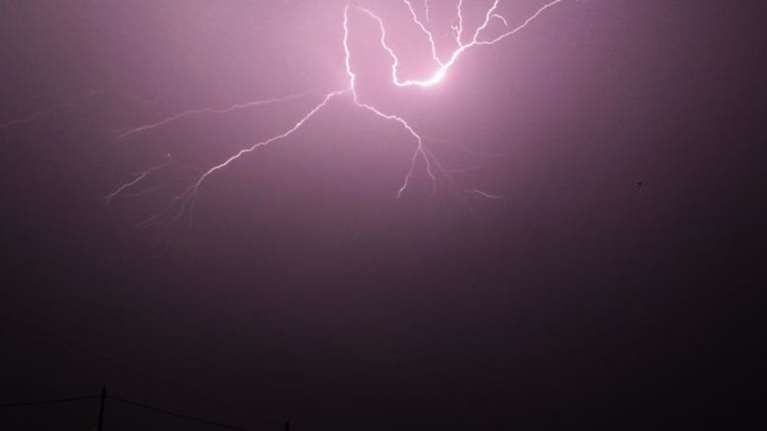 Περισσότεροι από 67.000 κεραυνοί τον Ιούνιο 2019 στην Ελλάδα