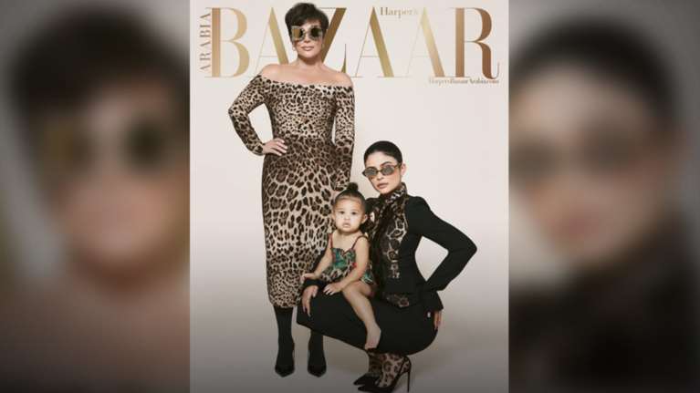 Τρεις γενιές, ένα εξώφυλλο: Κρις- Κάιλι Τζένερ &amp; η 17 μηνών Στόρμι