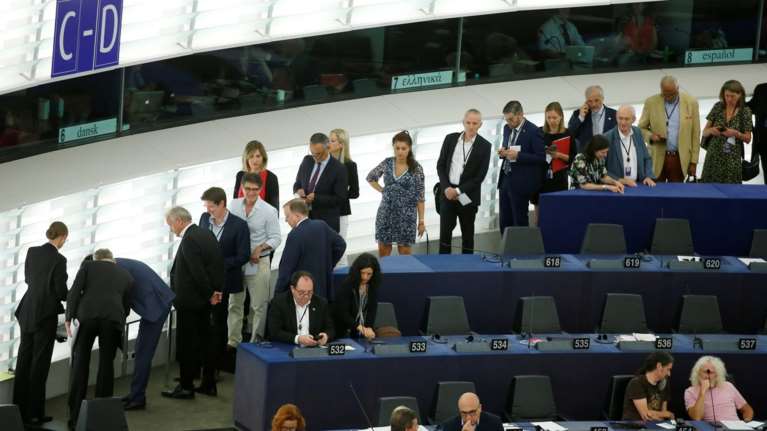 Πρώτη ημέρα στα έδρανα για τους Έλληνες ευρωβουλευτές