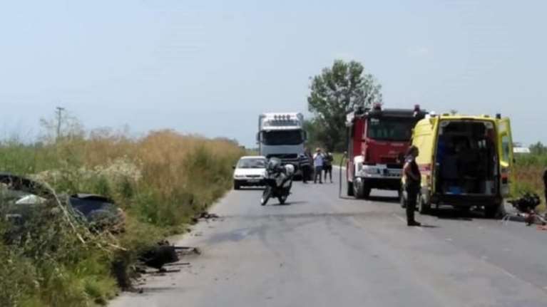 Βέροια: Ένας νεκρός και δύο τραυματίες σε σύγκρουση τριών αυτοκινήτων