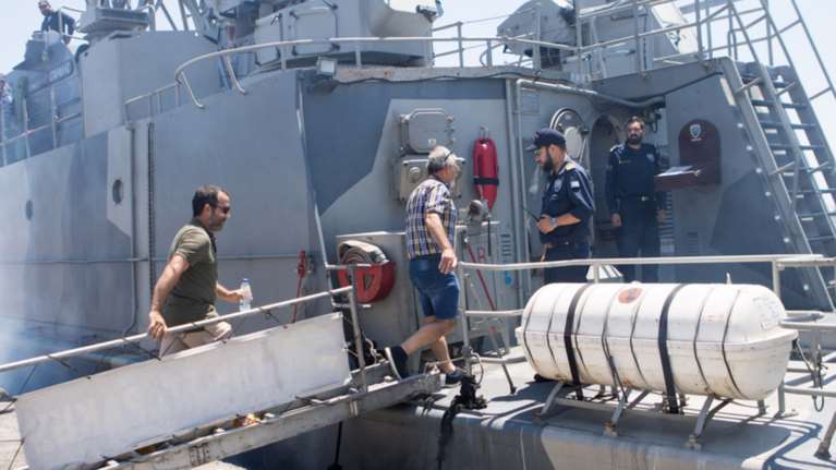 Με πυραυλάκατο οι ετεροδημότες από τη Ρόδο στο Καστελόριζο