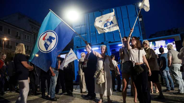 Ευρεία αυτοδυναμία της ΝΔ, δεύτερος πόλος ο ΣΥΡΙΖΑ, εκτός η ΧΑ