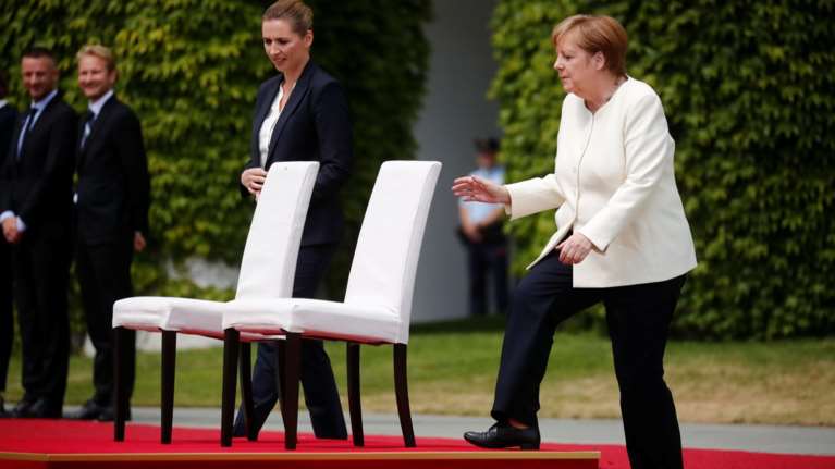 Μέρκελ: Εχω επίγνωση της ευθύνης του αξιώματος, είμαι καλά