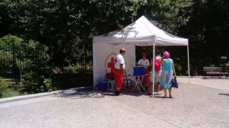Λιποθυμίες στην Αρχαία Ολυμπία - δεν υπάρχει ούτε νερό
