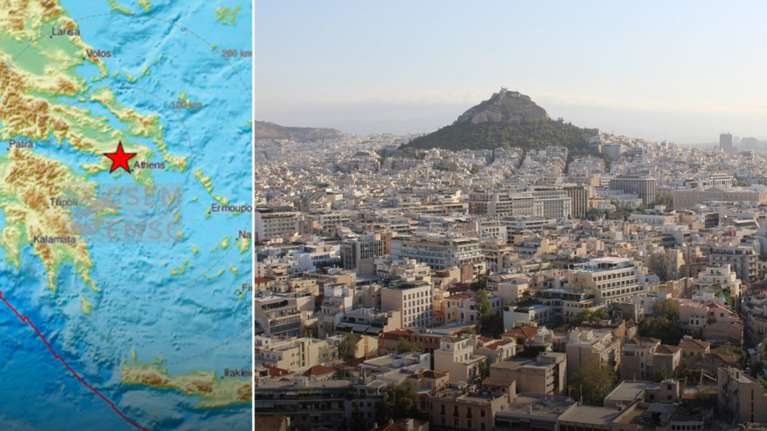 Ισχυρός σεισμός μεγέθους 5,1 Ρίχτερ ταρακούνησε την Αθήνα