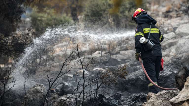 Υπό έλεγχο η φωτιά στον Κιθαιρώνα