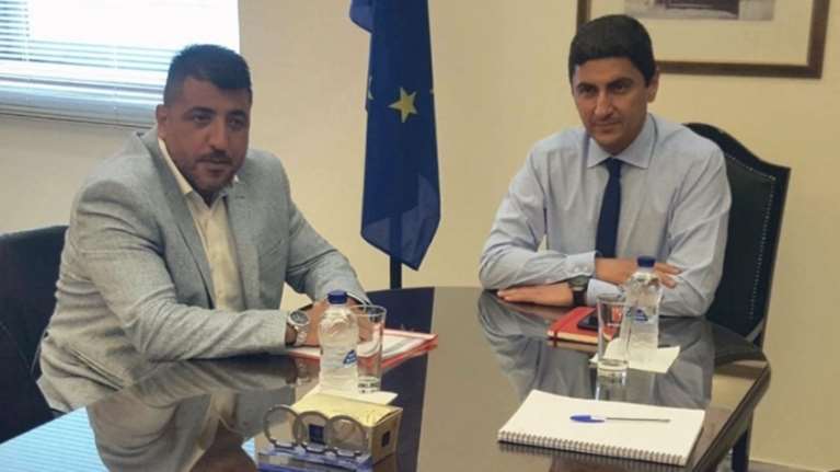 Συνάντηση Αυγενάκη με τον πρόεδρο της Football League