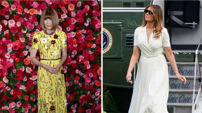 Άννα Γουίντουρ: Η σιδηρά κυρία της Vogue «ισοπέδωσε» τη Μελάνια Τραμπ