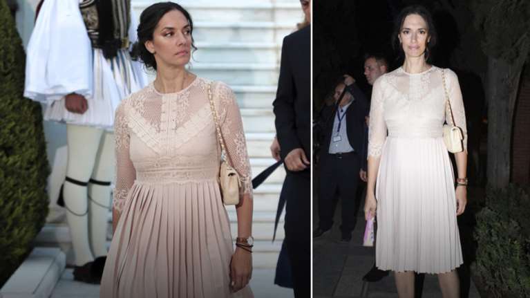 Πώς η Ν.Δούνια κατάφερε με 40€ να είναι η κομψότερη πολιτικός στο Προεδρικό