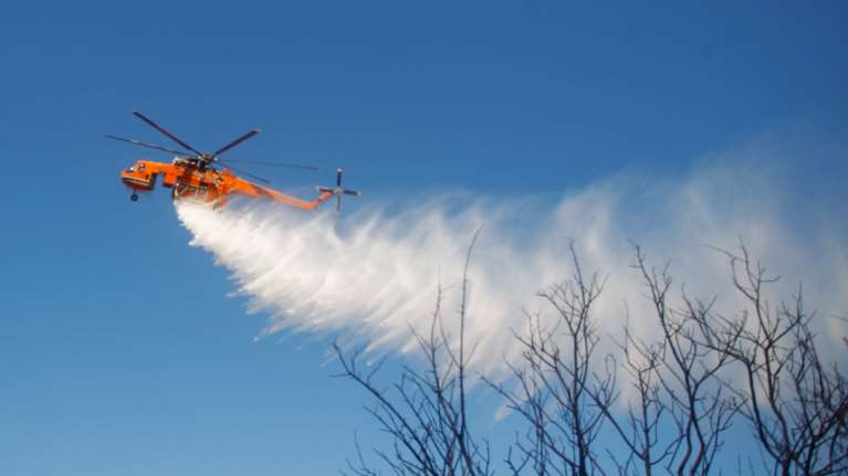 Συναγερμός για πυρκαγιά στο Μαρτίνο Φθιώτιδας