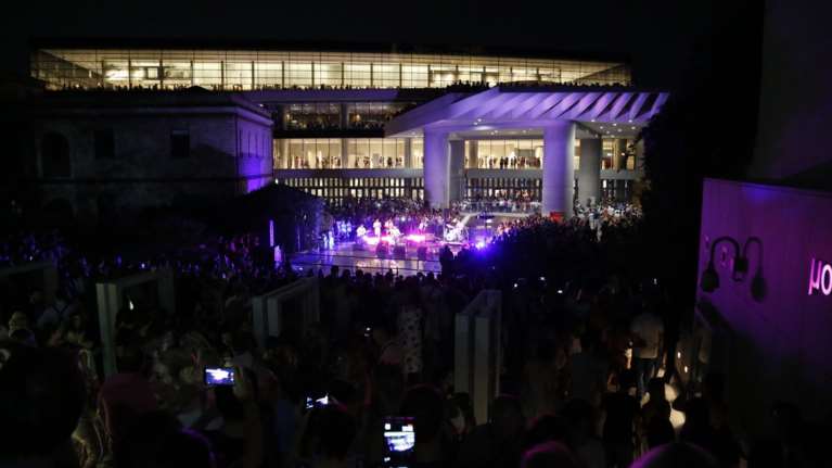 Η Πανσέληνος του Αυγούστου στο Μουσείο Ακρόπολης