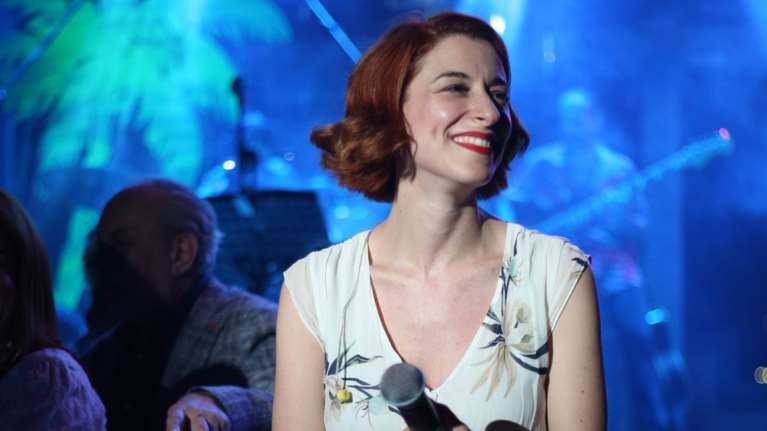 Η Μαρίζα Ρίζου σε μια συναυλία για όλους