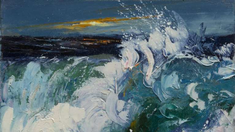 Οι θαλάσσιοι τόποι της Μαρίας Κτιστοπούλου στη Σύρο