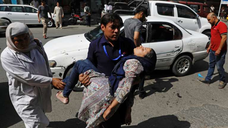 Τρόμος από επίθεση των Ταλιμπάν στην Καμπούλ