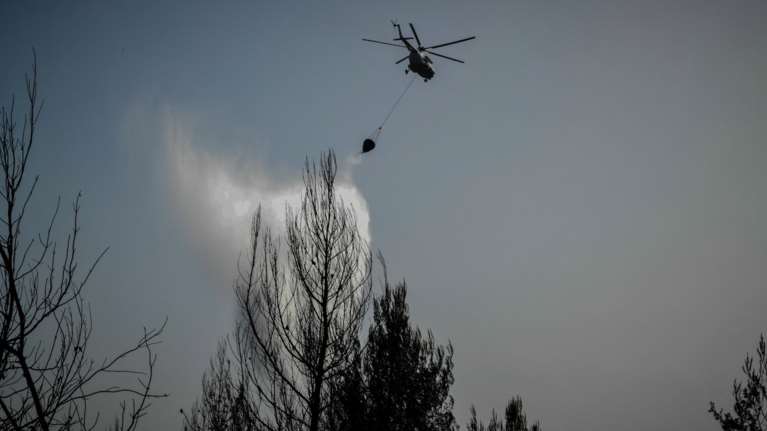 Φωτιά στην Ελαφόνησο - Εκκενώθηκαν κάμπινγκ &amp; ξενοδοχείο (βίντεο)