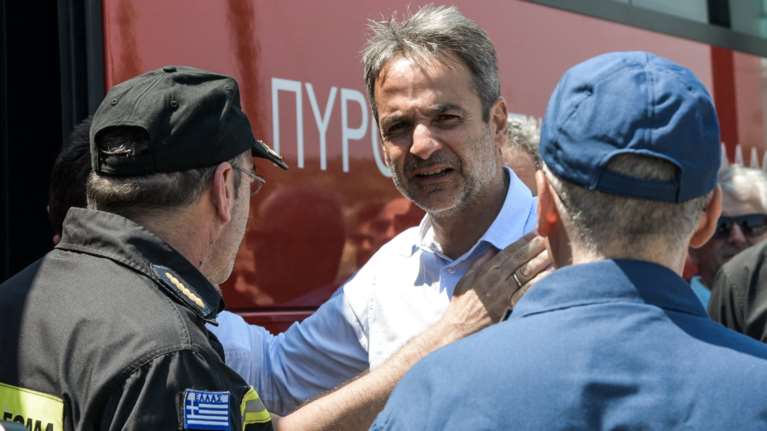 Μητσοτάκης στο κινητό της Π.Υ: Άμεση αποτύπωση καταστροφής