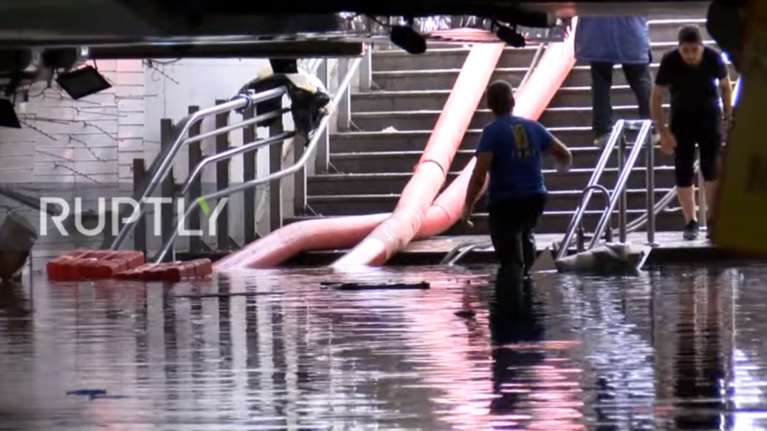 Κωνσταντινούπολη: Εικόνες καταστροφής από πλημμύρες