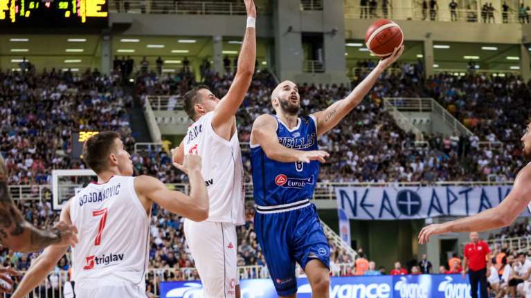 Τουρνουά «Ακρόπολις»: Ηττα της Εθνικής από τη Σερβία στην παράταση (85-80)