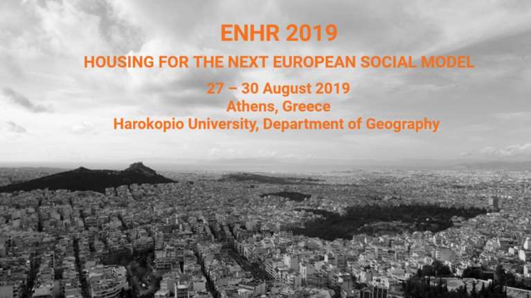 ENHR 2019:Η Κατοικία στο Νέο Ευρωπαϊκό Κοινωνικό Μοντέλο