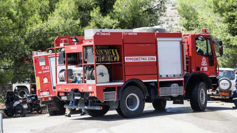 Πυρκαγιά στην περιοχή Νεόκτιστα Ασπροπύργου