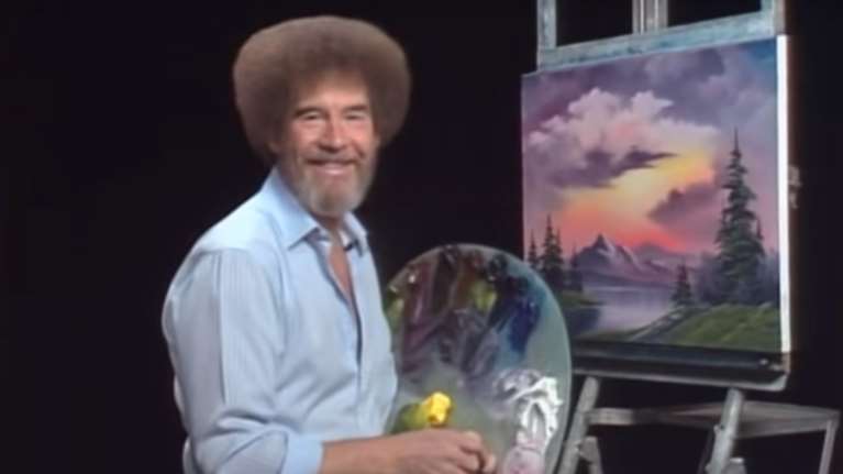 Θυμάστε τον περίφημο Μπομπ Ρος και τη &quot;Χαρά της Ζωγραφικής&quot;;