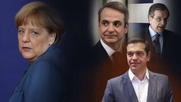 DW: Οι σχέσεις της Μέρκελ με Σαμαρά, Τσίπρα και Μητσοτάκη