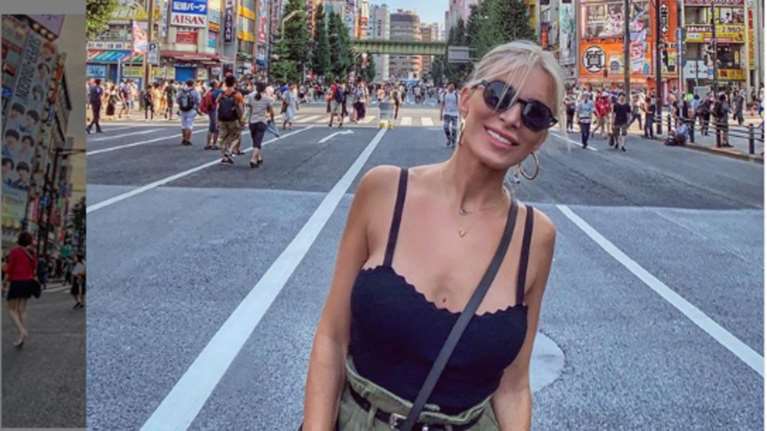 Δείτε την Καινούργιου ερωτευμένη στο Τόκυο: φωτογραφίζει τον σύντροφό της