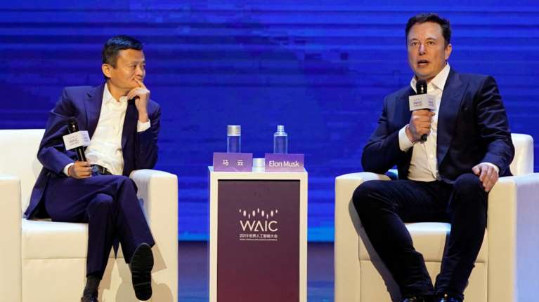 Ελον Μασκ και Τζακ Μα συζητούν για την τεχνητή νοημοσύνη