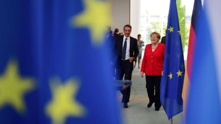 Ανακοίνωση της καγκελαρίας για τη συνάντηση Μέρκελ - Μητσοτάκη