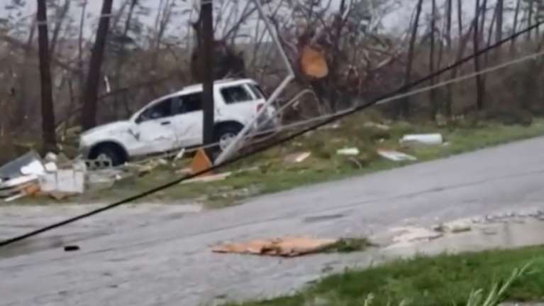 Ο Ντόριαν χτύπησε τις Mπαχάμες-συναγερμός στη Φλόριντα