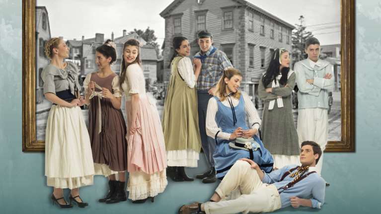 Η &quot;Μικρή μας Πόλη&quot; στην ταράτσα του θερινού Λαμπέτη