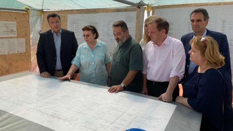 Στον Τύμβο Καστά η Λίνα Μενδώνη - Τα νεότερα για την Αμφίπολη