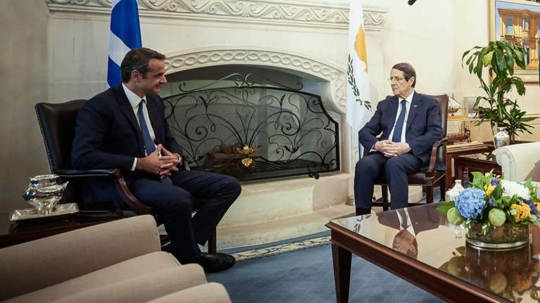 Συνάντηση Μητσοτάκη-Αναστασιάδη την Τρίτη στο Μέγαρο Μαξίμου