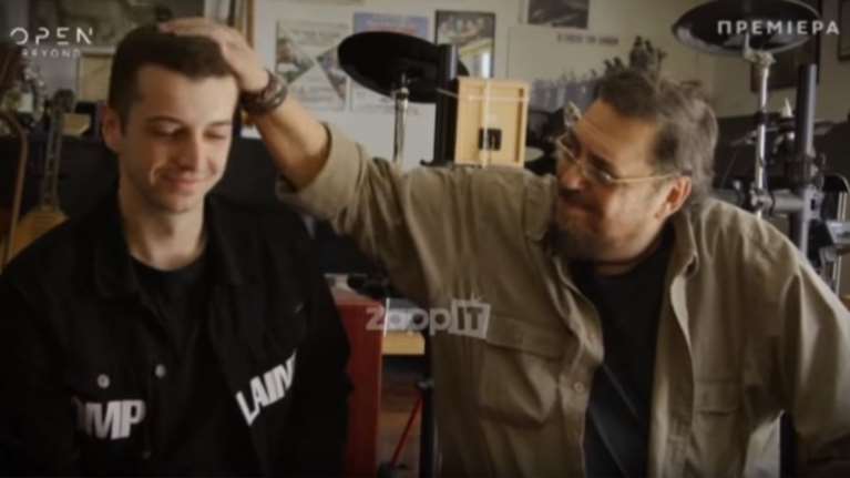 Ο βαφτισιμιός του Λαυρέντη Μαχαιρίτσα στο X Factor μαζί με τον νονό του