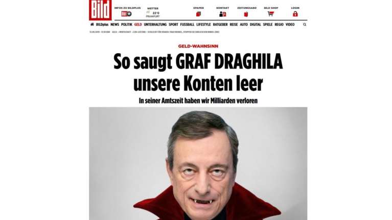 Προκλητική Bild: Ο Ντράγκ-ουλας ρουφάει το αίμα των καταθέσεών μας