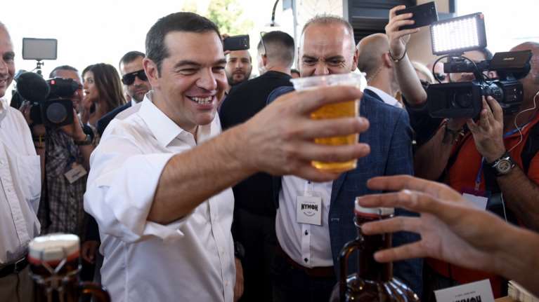 Η περιοδεία Τσίπρα στα περίπτερα της 84ης ΔΕΘ