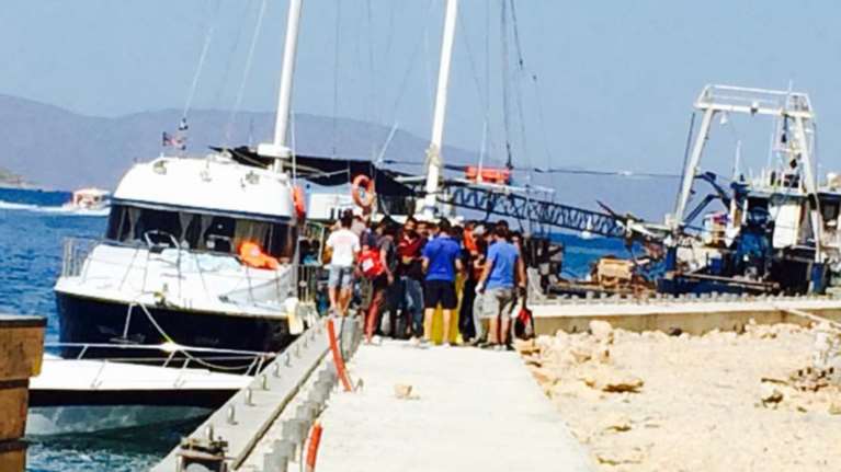 Προσπάθειες αποσυμφόρησης της Σύμης από πρόσφυγες