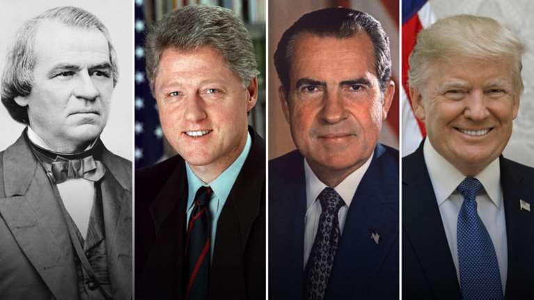 Aπό τον Τζόνσον στον Τραμπ: Πρόεδροι αντιμέτωποι με παραπομπή