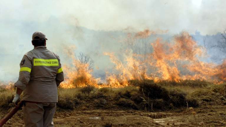 Μάχη με τις φλόγες σε Εύβοια και Αργολίδα