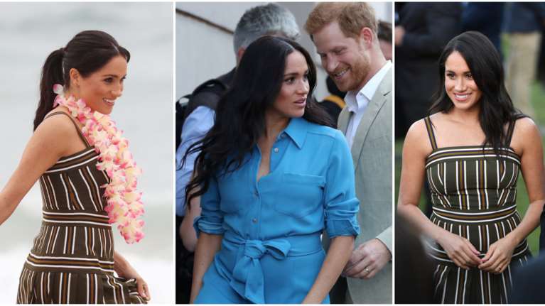 Mέγκαν Μαρκλ: Φόρεσε ξανά τα ρούχα της εγκυμοσύνης της στην Αφρική