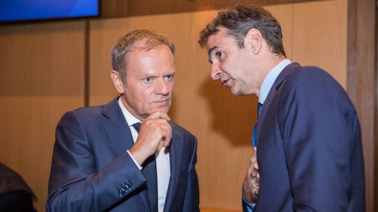 Οι τουρκικές προκλήσεις στην ατζέντα Τουσκ - Μητσοτάκη